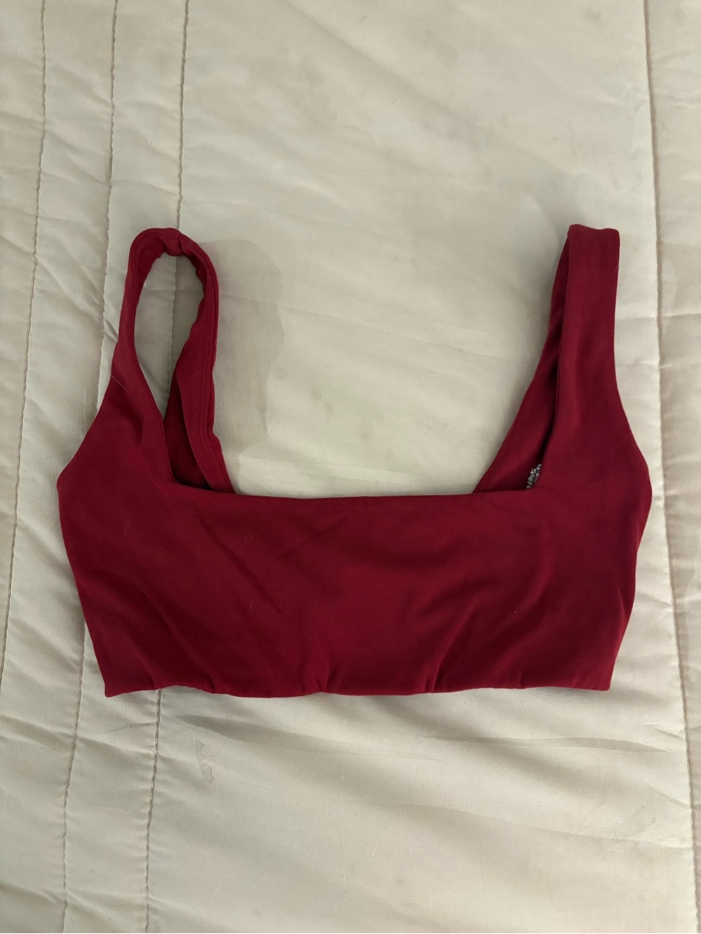Free People Movement Red Epic Mini Bra